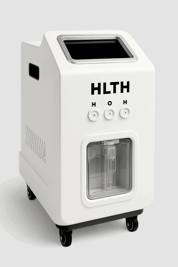 Professional Grade HLTH Breath Molecular Hydrogen + Oxygen Machine