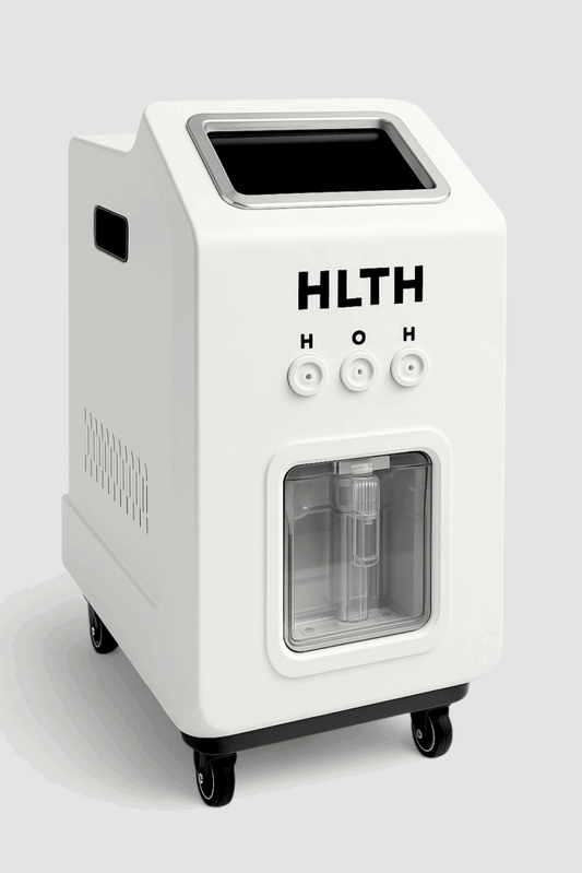 Professional Grade HLTH Breath Molecular Hydrogen + Oxygen Machine