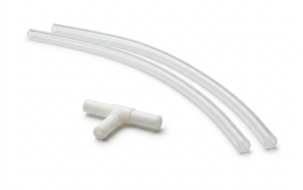 Clear Tubes Pair + T-Connectors (Main Tube)